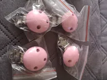 TYRY.HU-2 uds. De chupete de bebé de madera y Metal, Portabrocas, bonitos chupete infantil, cierres, cadena de chupete, accesorios DIY, herramientas