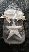 Sobres de punto para cochecito de Sacos de dormir para bebés, cobijas para dormir para recién nacidos, color gris, para Otoño e Invierno