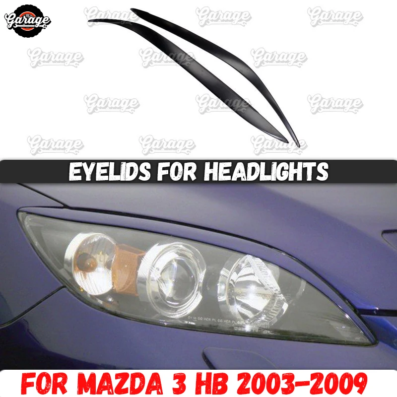 Веки для фары чехол для Mazda 3 HB 2003-2008 ABS пластиковые накладки реснички брови Чехлы аксессуары Тюнинг автомобилей Тюнинг
Веки для фары чехол для Mazda 3 HB 2003-2008 ABS пластиковые накладки реснички брови Чехлы аксессуары Тюнинг автомобилей Тюнинг