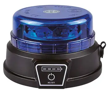 Rotatable LED 18W blue with battery Rechargeable R65 road approved lithium-Rechargeable autonomo Li-ion
Rotatable LED 18W blue with battery Rechargeable R65 road approved lithium-Rechargeable autonomo Li-ion