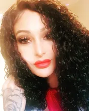 Mongol Afro rizado Pelo Rizado de la onda de agua 3 mechones con cierre cabello humano brasileño armadura paquete negro las mujeres XISHIXIU