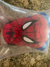 Gorra de béisbol con bordado para niños, gorro de béisbol con bordado de dibujos animados de Spiderman, ajustable, Hip-hop, transpirable, para verano, sombreros de niños