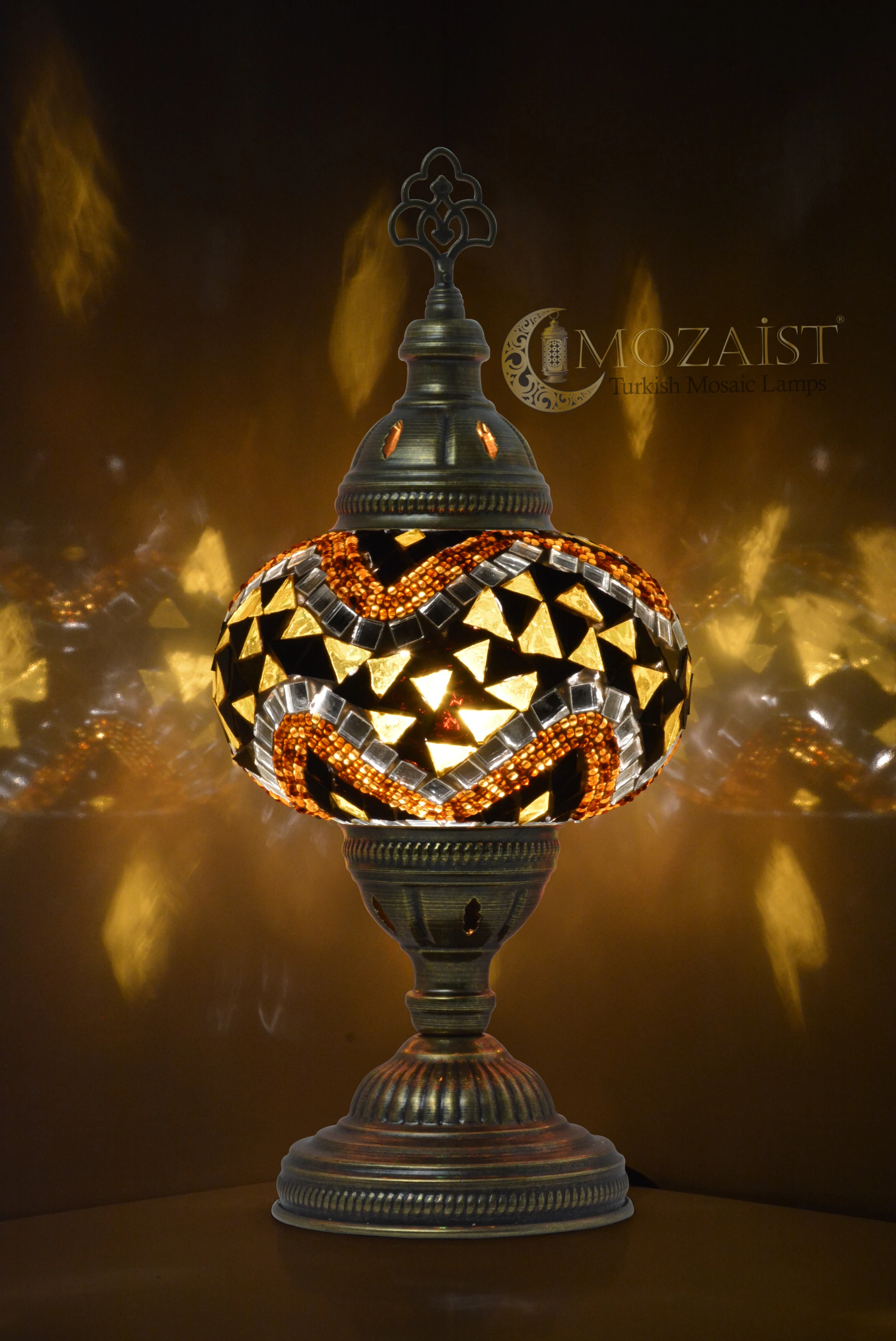 Турецкая лампа мозаика 15 цветов раннее марокканское декоративное стекло