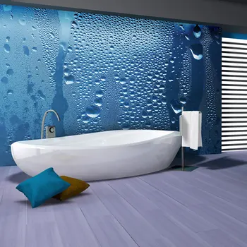 Wall mural-water drops on a light blue glass-300x231 cm
Wall mural-water drops on a light blue glass-300x231 cm