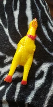 Pollo chillón de goma, bonita y divertida caricatura, Grande/cachorro interactivo, perro de juguete, Limpieza de dientes, Sm ll, juguetes para mascotas