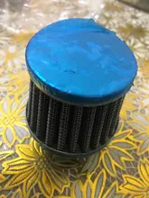 Elemento de Filtro de aire para motocicleta Universal para coche, limpiador de cabeza de seta, filtro de doble espuma 28/35/39/42/44/48/50/52/54/60mm, 1 unidad