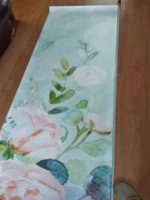 Custom Wallpaper Beibehang Hand-Painted Nordic Mural Watercolor Tv Background Cartoon-Flowers