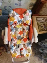 Almohadilla de asiento de algodón de malla de aire 3D transpirable para bebé, forro de cojín para cochecito y asiento de coche