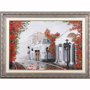 B-0014 set for embroidery with beads 'openwork ''modern Theatre', 40x26 cm 
B-0014 set for embroidery with beads 'openwork ''modern Theatre', 40x26 cm