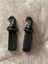 Accesorios para cochecito de bebé, gancho Universal, bolsa de carrito de bebé, ganchos de plástico de alta calidad, giratorios, 360 Uds.