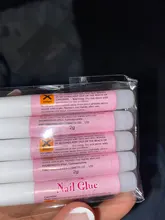 Mini adhesivo profesional para uñas, 2g, para salón profesional o uso doméstico, 10 Uds.