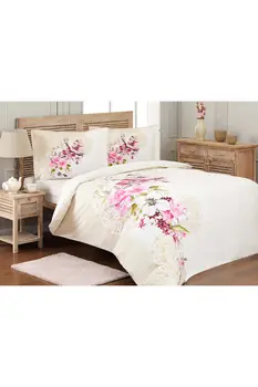 Ozdilek Ranforce Carnival Soft Feel Hypoallergenic % 100 Cotton 4 Pieces Double Duvet Cover Set with Flat Sheet Cream
Ozdilek Ranforce Carnival Soft Feel Hypoallergenic % 100 Cotton 4 Pieces Double Duvet Cover Set with Flat Sheet Cream