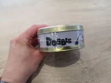 83mm Dobble chico Tarjeta de lugar, tarjeta de juego de Hip hop en la carretera vacaciones dobble juego caja de Metal