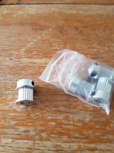 GT2 20 dientes 16 dientes 20 dientes Bore 5mm/8mm temporización aluminio Ajuste de polea para GT2-6mm conteo de tiempo abierto cinturón para impresora 3D.