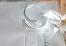 Uini-cola caliente nueva plata de ley 925 europeo y americano joyería amor abrazo retro anillo de moda tide flow anillo GN601