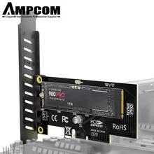 AMPCOM M.2 NVME SSD to PCIe 4.0 Adapter Card, 64Gbps SSD PCIe 4.0 X4 Expansion Card for Desktop PC , PCI-E GEN4 Full Speed AMPCOM M.2 NVME SSD to PCIe 4.0 Adapter Card, 64Gbps SSD PCIe 4.0 X4 Expansion Card for Desktop PC , PCI-E GEN4 Full Speed