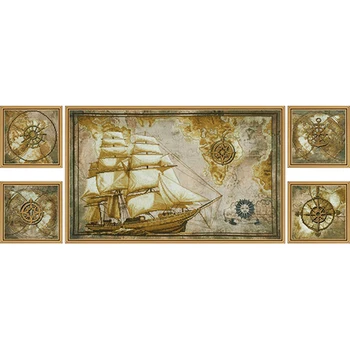 Sv6584 "Nova Sloboda" embroidery set "sea travel", 4 pieces 14*21,1 cm, part 55*34 cm
Sv6584 "Nova Sloboda" embroidery set "sea travel", 4 pieces 14*21,1 cm, part 55*34 cm