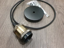 Fitting Bulb Socket Socket-Pendant-Lights Screw-Base Retro-Lamp-Holder Aluminum-Light