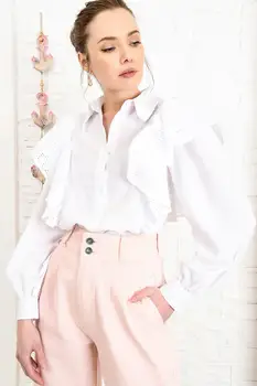 Trend Alacati Style Women Filet Lace Frilly Premıum Poplın Woven Shirt DNZ-3150
Trend Alacati Style Women Filet Lace Frilly Premıum Poplın Woven Shirt DNZ-3150