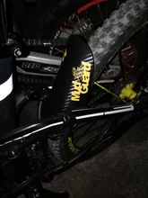 Guardabarros coloridos delantero/trasero para rueda de bicicleta, guardabarros de fibra de carbono, guardabarros para bicicleta de montaña, accesorios para fijar Ciclismo de Carretera