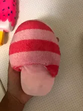 1pc Pet Dog Toys Squeak Plush Toys for Dogs Slipper Shape Dog Chew Toy Soft Plush Puppy