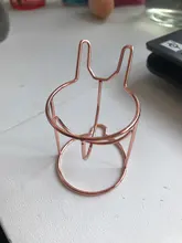 Estante de esponja para maquillaje, soporte de secado de esponja para maquillaje, soporte para esponja de Metal