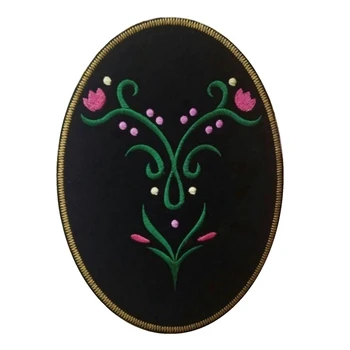 7" Anna Princess Dress Decoration logo large felt applique Film MOVIE Cartoon Girl Dress Embroidered Patches for clothes
7" Anna Princess Dress Decoration logo large felt applique Film MOVIE Cartoon Girl Dress Embroidered Patches for clothes