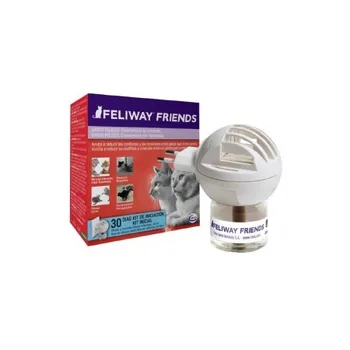 FIVEWAYCELLARS.COM FRIENDS Diffuser + Refill 48 ml 1 Month Pheromone antistress for cats
FIVEWAYCELLARS.COM FRIENDS Diffuser + Refill 48 ml 1 Month Pheromone antistress for cats