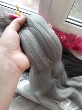 AILIADE-Extensión de cabello trenzado sintético largo Jumbo, 100g, 26 pulgadas, degradado, Rosa, Verde, Azul, Morado, Rubio