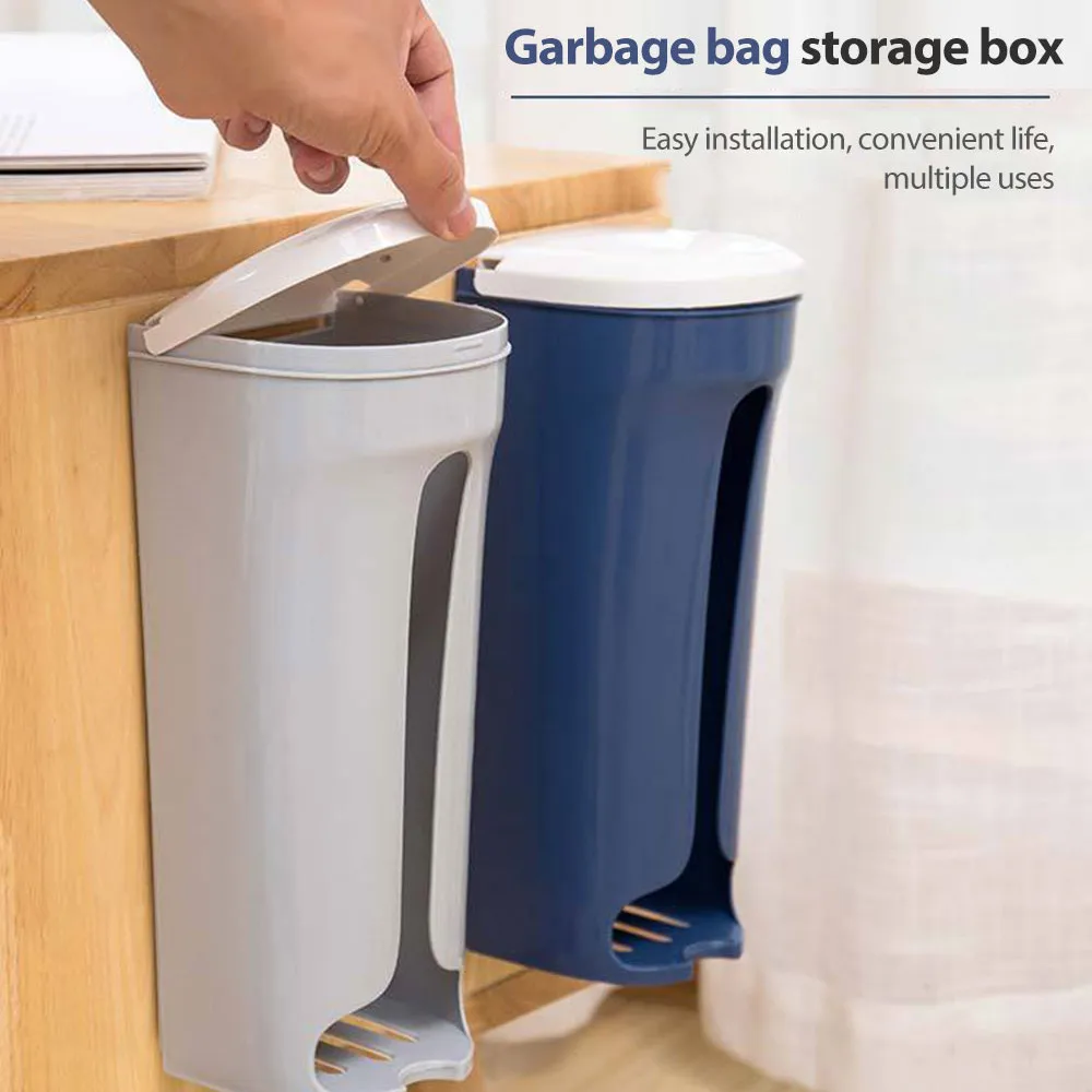 1PC Garbage Bag Storage Organizer Holder Wall Hanging Plastic Storing Rack With Cover For Home Kitchen Bathroom Accessories
1PC Garbage Bag Storage Organizer Holder Wall Hanging Plastic Storing Rack With Cover For Home Kitchen Bathroom Accessories