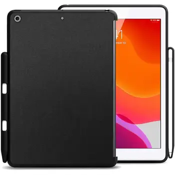KHOMO back case iPad 10.2 (2019 - 2020) Compatible with Smart Cover, keyboard and Apple Pencil dark gray
KHOMO back case iPad 10.2 (2019 - 2020) Compatible with Smart Cover, keyboard and Apple Pencil dark gray