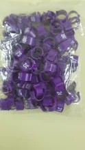 Carrier Bird-Supplies Pigeon-Parrot Marking-Ring Foot-Ring Bayonet Pet 100pcs 10-Colors