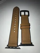 Correa de silicona + cuero para Apple watch, banda de reloj de cuero genuino de 44mm, 40mm, 42mm y 38mm, iWatch series 5 4 3 SE 6