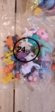 Figuras de acción de Pokémon para cartas, 2,5-3cm, 144 modelos diferentes, 24 unidades/bolsa, coleccionables