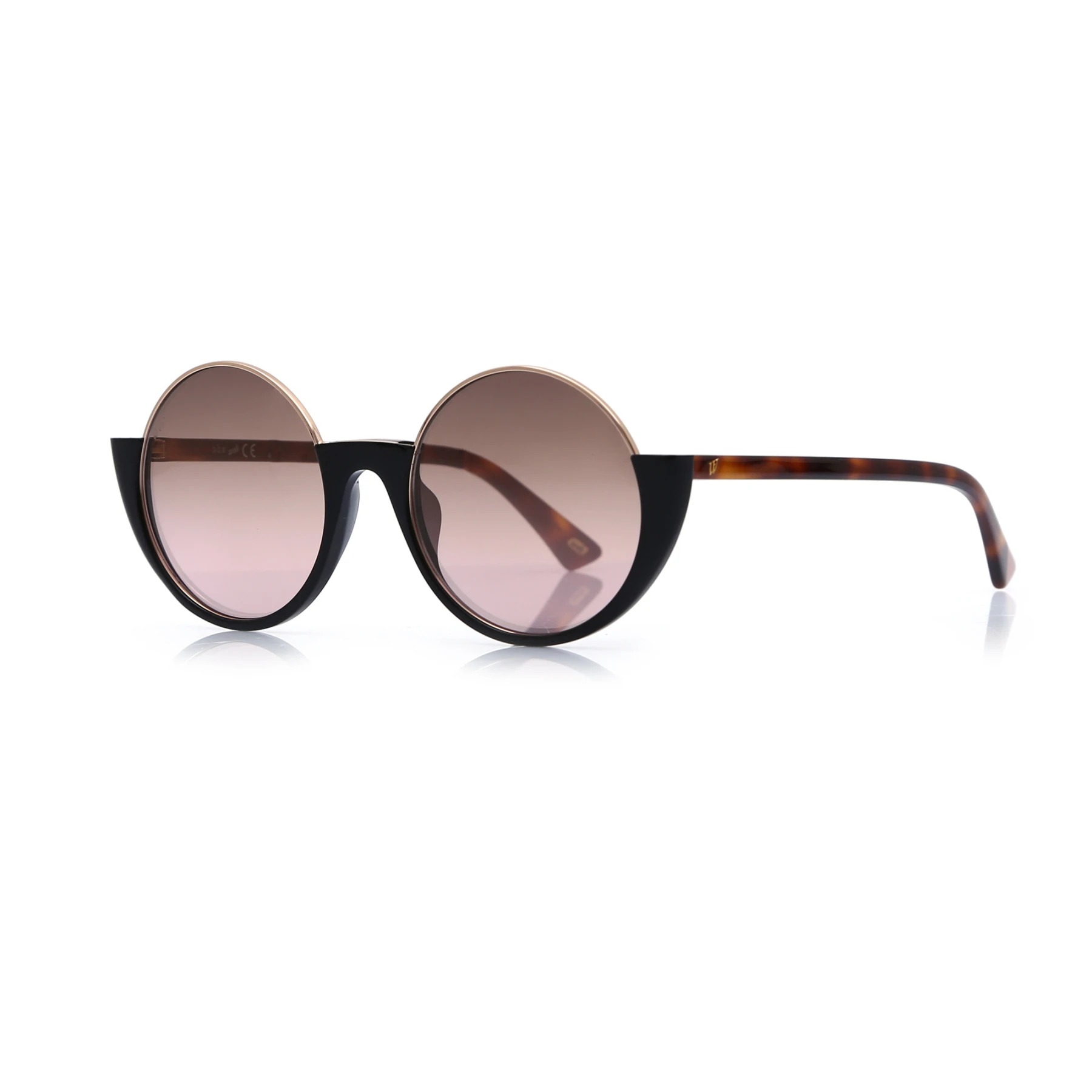 Women's sunglasses w 0252 05g combined black organic oval Round 53-20-145 web
Women's sunglasses w 0252 05g combined black organic oval Round 53-20-145 web