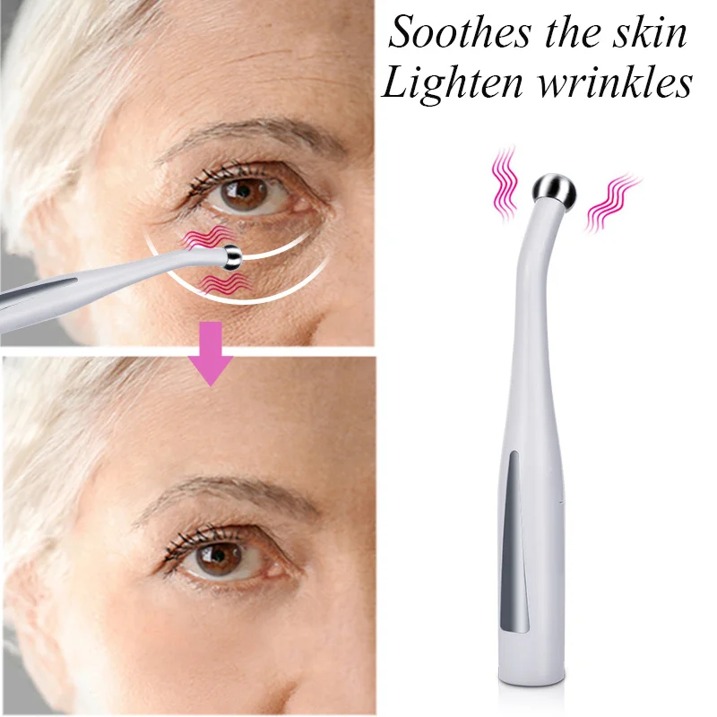 2 in 1 Electric Eye Massager Anti Aging Wrinkle Eye Patch Relief Micro-current Massage Negative Ion Importing Eyes Care Device
2 in 1 Electric Eye Massager Anti Aging Wrinkle Eye Patch Relief Micro-current Massage Negative Ion Importing Eyes Care Device
