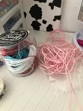 Accesorios para manualidades de joyería DIY, cuerda de cordón de algodón encerado de 10M, 1mm, pulsera y collar, buscando 27 colores