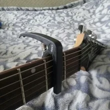 Capo de Guitarra para 6 cuerdas, abrazadera de afinación acústica clásica, instrumento Musical, accesorios de mediador