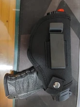 Funda Universal para pistola táctica, bolsa de transporte oculta, Clip de Metal, funda OWB, para pistolas de mano de todos los tamaños