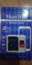 SHANDIAN Real capacity Memory Card 8GB/16GB/32GB/64GB Class 10 Micro SD Card