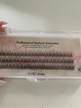 Extensión de pestañas de seda profesional, Pestañas postizas de pestañas con cola de pato a la moda