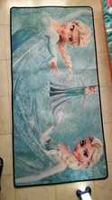 Disney congelado Elsa alfombras para niños dormitorio hogar Sala alfombra de piso grande moderno lindo tapetes de puertas para exterior interior