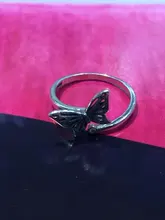 LEKANI-Anillo de Plata de Ley 925 con forma de mariposa, anillos abiertos, Estilo Vintage, Punk, con perlas de gato, joyería de boda, 2021