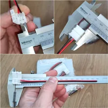 10 unids/lote 8mm 10mm conectar empalme 2-de potencia de adaptador de conector para 3528/5050/5630 tira de Led de alambre con PCB