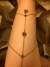 Joyería Retro de moda para mujer, exageración sexual, playa de verano, cadena multicapa para piernas, étnico bohemio, borla, moneda, joyas con cadena para pies