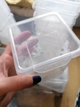 Caja de plástico para el transporte del tanque, contenedor para la alimentación del Habitat de araña insecto