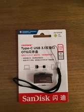 Flash-Drive Extreme Sandisk-Pen Drive128gb SDDDC2 Type-C Dual USB3.1 16GB 256GB Otg Usb