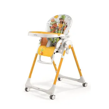 

PEG PEREGO Highchair multi position Cousin Pappa Follow Me Fox and Friend-Multicolored