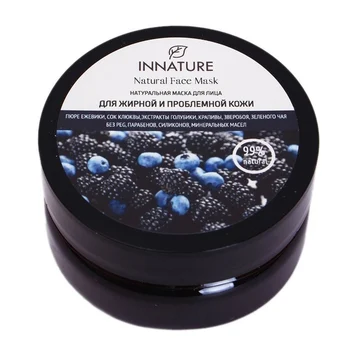 Innature face mask for oily and problem skin 
Innature face mask for oily and problem skin