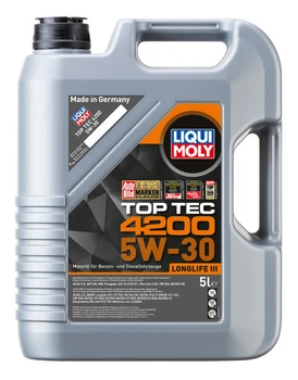 LUB. TOP TEC 4200 5W 30 (3707) 
LUB. TOP TEC 4200 5W 30 (3707)